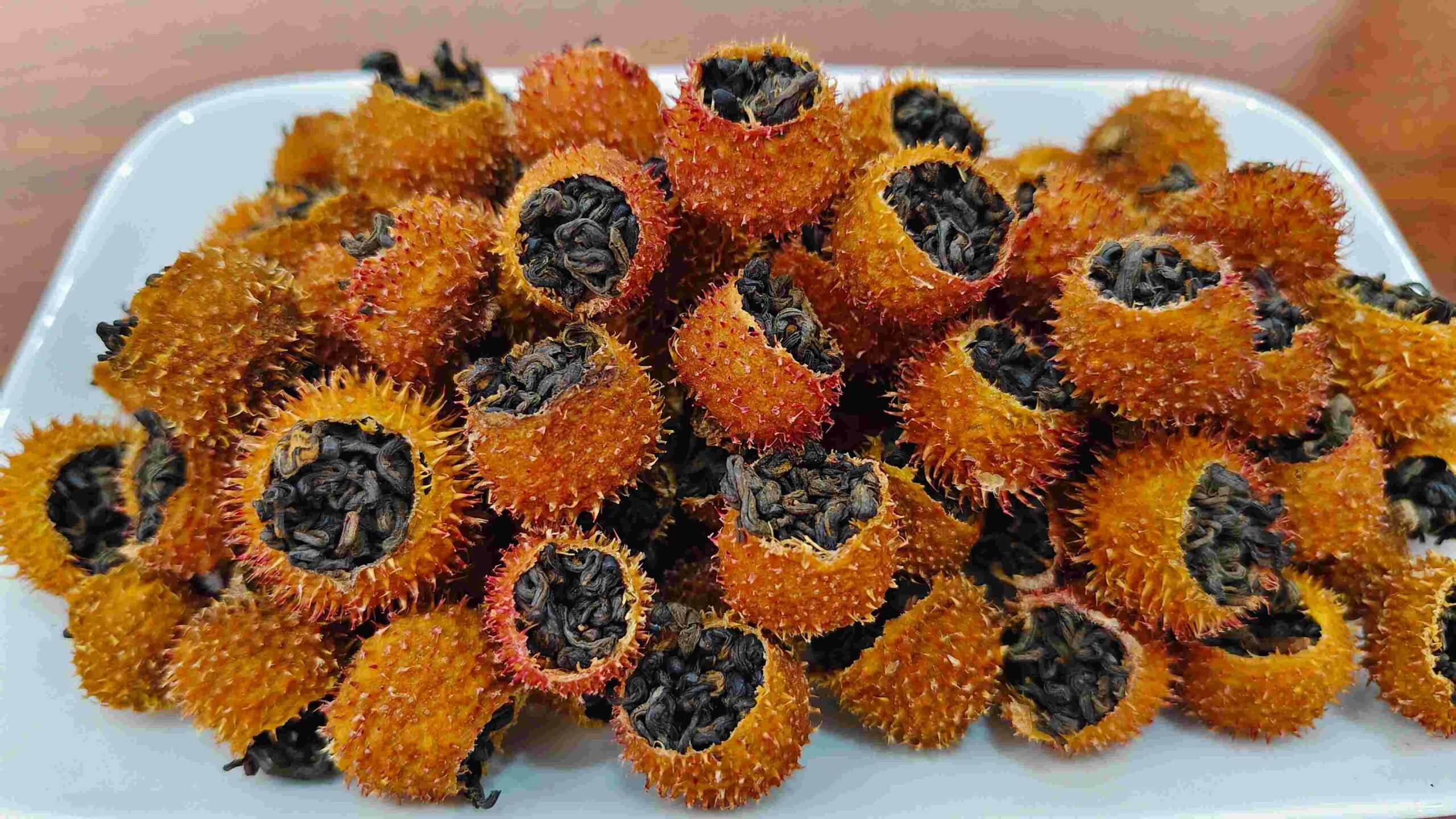 Fruit du Rosier Chataîgne au Thé Noir (3)