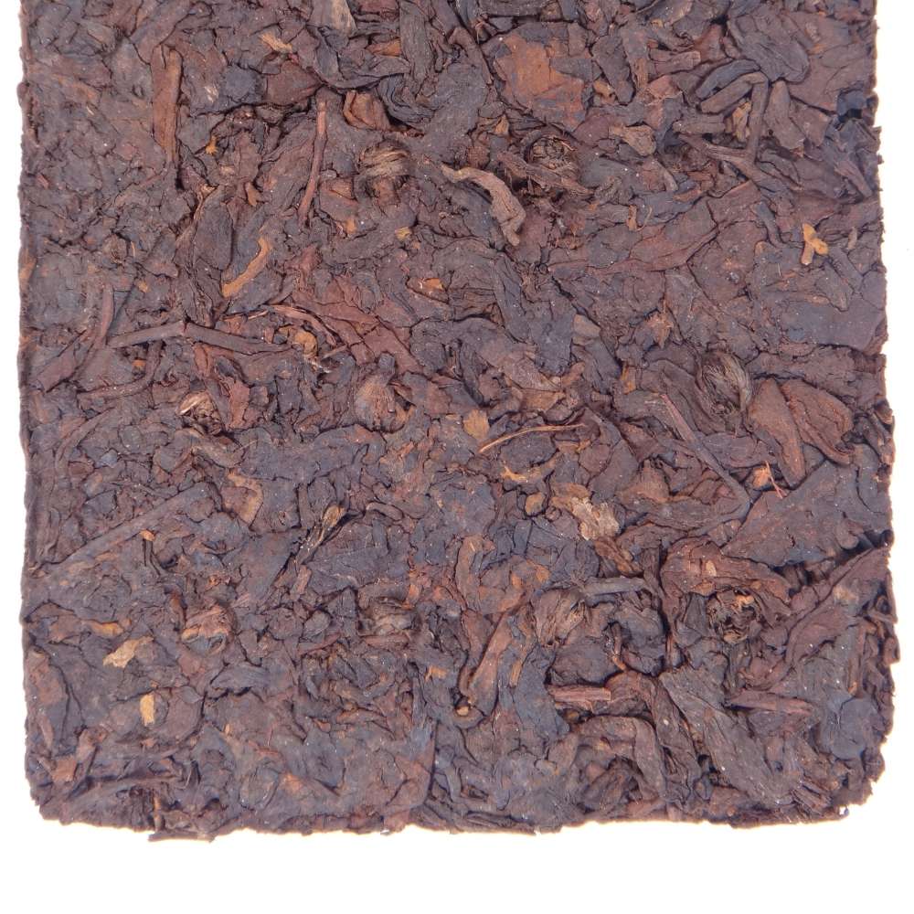 Brique de Vieux Pu'er Fermenté des Années 1970 - détail