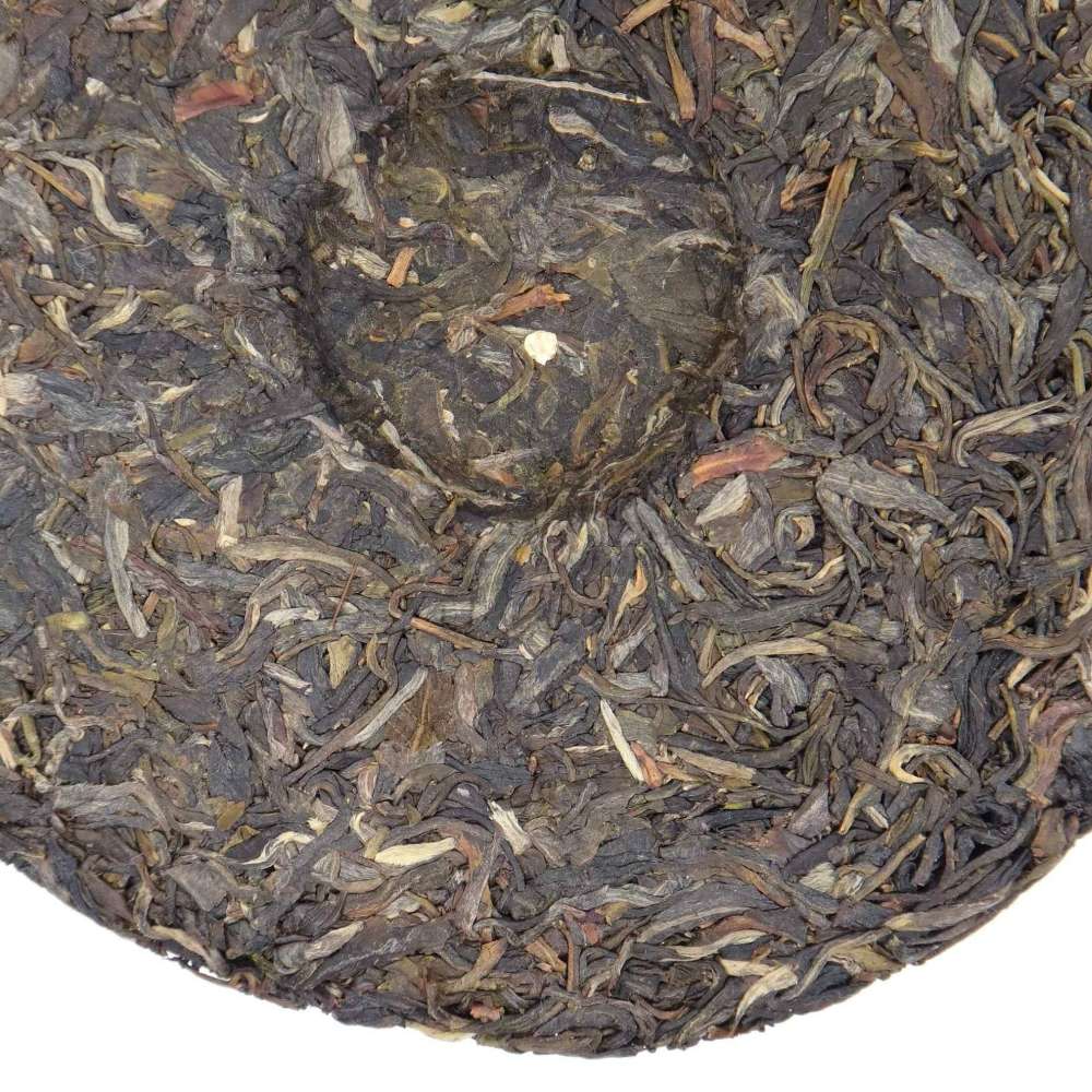 Deng Shi Hai - Pu'er Ji Fu 2020 - détail de la galette