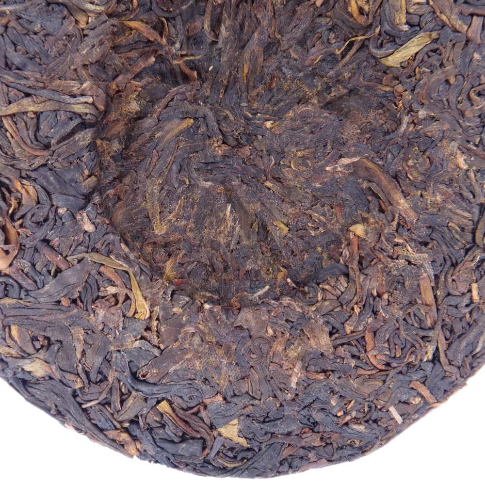 Galette de Liu Bao Tradition 2019 de Cangwu - détail