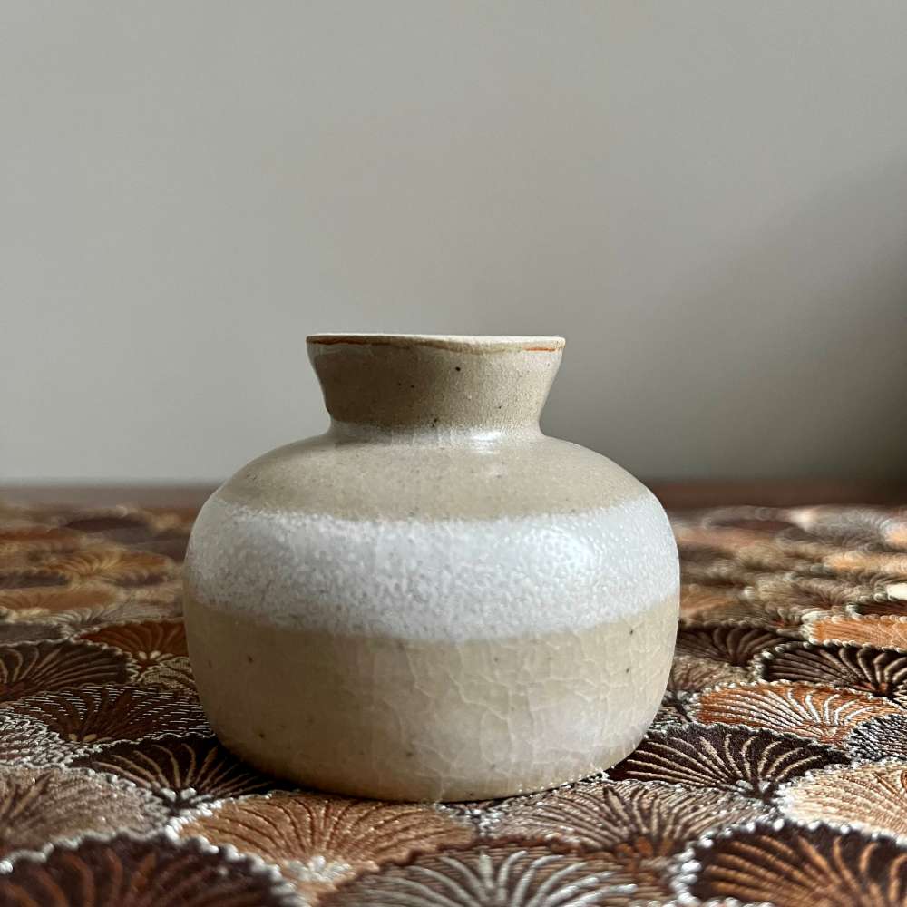 Verre à Pied Blanc - Tasse pour le thé - Retourné